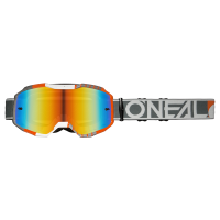 Oneal Маска кроссовая B-10 Duplex V.24, оранжевый, иридиевые линзы в Москве