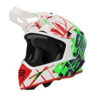 Acerbis Шлем кроссовый X-Track 22-06 Green/White в Москве