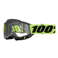 100% Очки подростковые Accuri 2 Neon Yellow / Clear в Москве