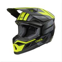 Oneal Кроссовый шлем 3Series Ride V.25 черный/желтый в Москве