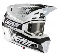 Leatt Шлем кроссовый Kit Moto 7.5 V22 White в Москве