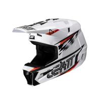Leatt Шлем кроссовый Helmet Kit Moto 3.5 V25 White в Москве
