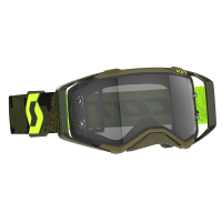 Scott Очки кроссовые Prospect LS kaki green/neon yellow light sensitive в Москве