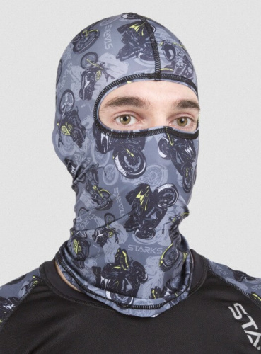 Starks Подшлемник Light Print Moto Серый принт в Москве