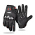 Ones Again Перчатки текст MG07-CF black-red в Москве