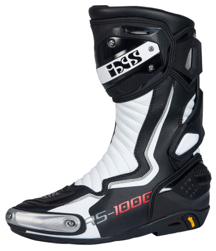 IXS Мотоботы RS-1000 черный/белый в Москве