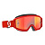 Scott очки кроссовые Primal red/white orange chrome works в Москве