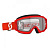 Scott Очки кроссовые Primal clear red/white clear works в Москве