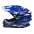AiM Шлем кроссовый JK803S Blue/White в Москве