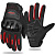 Ones Again Перчатки текст MG-14 black-red в Москве