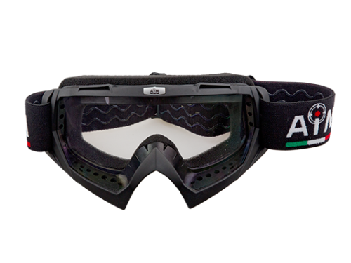 AiM Очки кроссовые 634-800 Black Matt в Москве