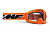100% Маска кросс FMF Powerbomb Rocket Orange - прозрачная линза в Москве