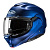 HJC Шлем F100 Semi Flat Metallic Blue в Москве